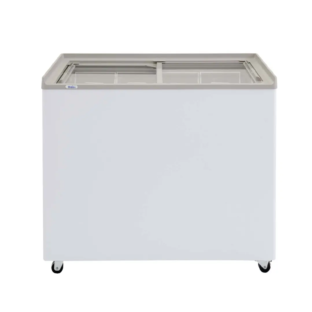 ตู้แช่แข็ง ฝากระจก 8 คิว SD-296R สีขาว HAIER