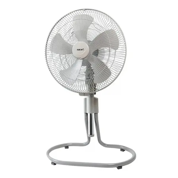 พัดลมอุตสาหกรรม ตั้งพื้น ปรับระดับ 18 นิ้ว IS18M1 สีเทา HATARI