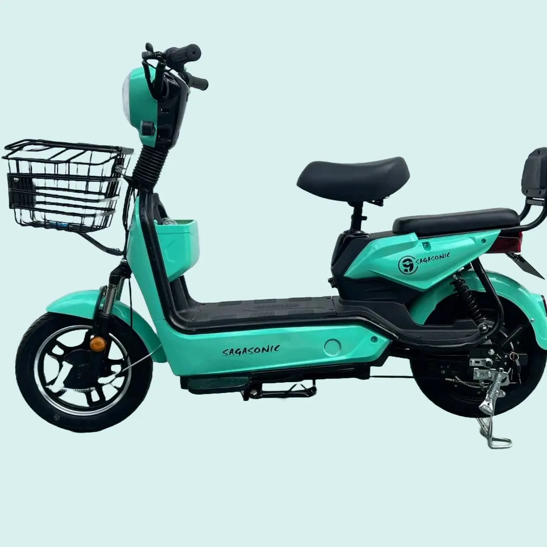 รถจักรยานไฟฟ้า 2 ล้อ SA-J20 สีเขียว SAGASONIC