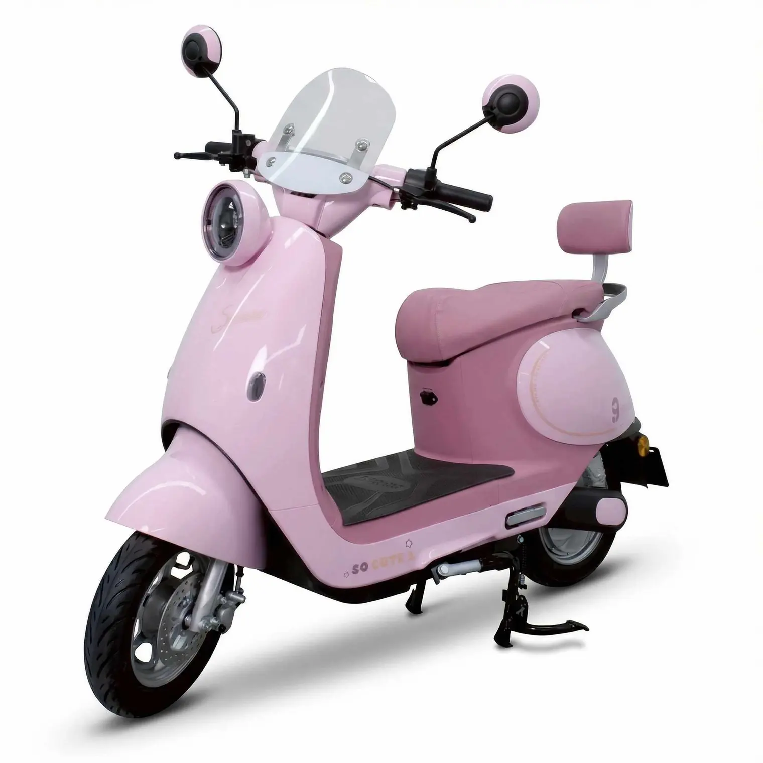 รถไฟฟ้า 2 ล้อ So Cute 1 สีชมพู SAGASONIC