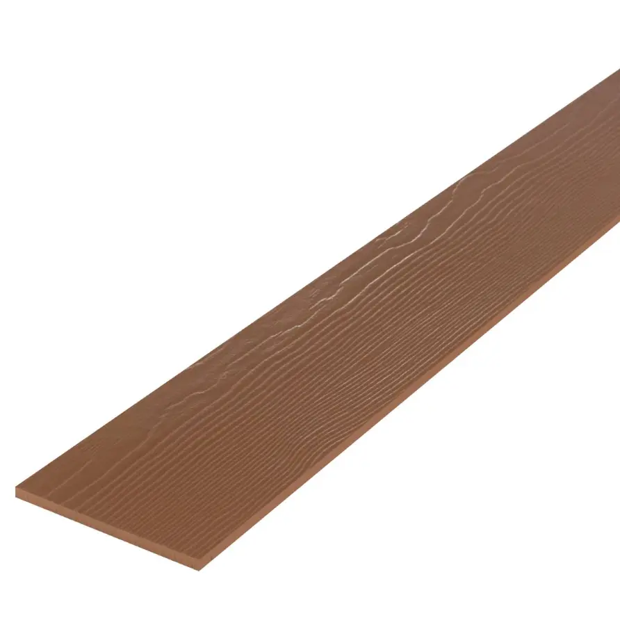ไม้ฝา ดูร่าวัน (8 x 4 ม.) 20 x 400 ซม. 0.8 มม. สีสักทอง