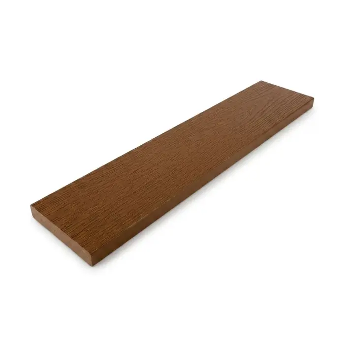 ไม้รั้วคอนวูด ชัยพฤกษ์ ตัดตรง 10 x 100 x 1.6 ซม. สีสัก