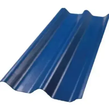 กระเบื้องหลังคา ลอนคู่ 4x120 สีน้ำเงินคราม ตราโอลิมปิค