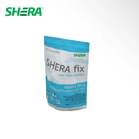 กาวไฟเบอร์ซีเมนต์ 1 กก. เฌอร่า ฟิกซ์ สีเทา SHERA