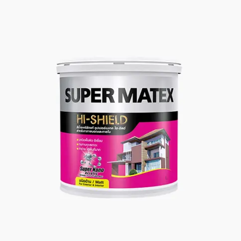 สีน้ำ ภายใน SUPER MATEX #SM962 (ถัง) สีม่วง TOA