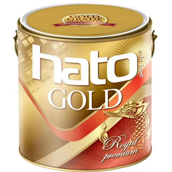 สีทองคำ เอมเพอเรอร์ #BJ9009 (0.3ลิตร) HATO