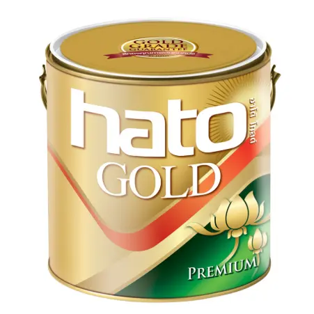 สีทองอะครีลิค สูตรน้ำมัน #MG333 (3.785ลิตร) HATO