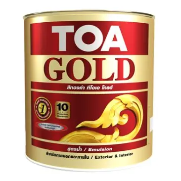 โกลด์ สีรองพื้น สูตรน้ำ PW222 (1กล.) TOA