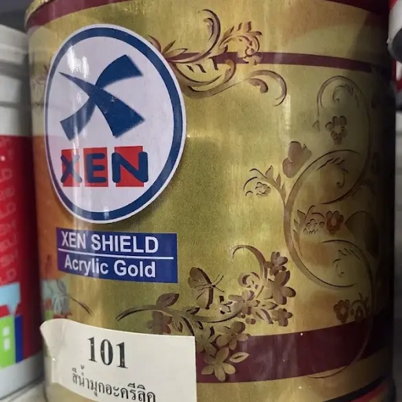 สีน้ำมุกอะคริลิก #101 XENSHIELD