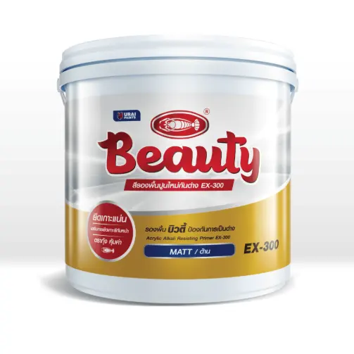 สีรองพื้นปูนใหม่กันด่าง (18ลิตร) BEAUTY URAI