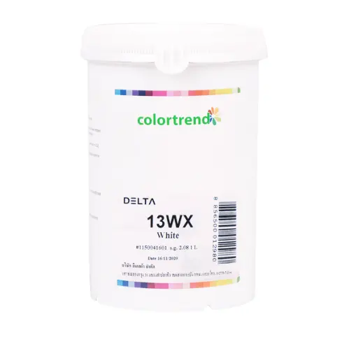 แม่สี #13WX (1ลิตร) สีขาว DELTA