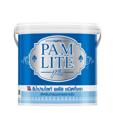 สีน้ำภายนอก กึ่งเงา ปามไลท์ พลัส เบส D (1กล.) PAMMASTIC