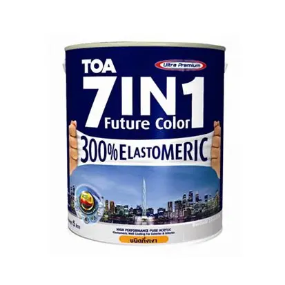 สีน้ำภายนอก กึ่งเงา 7IN1 เบส C (2.5กล.) TOA