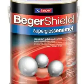 สีน้ำมันเคลือบเงา SHIELD เบส A (1/4กล.) BEGER