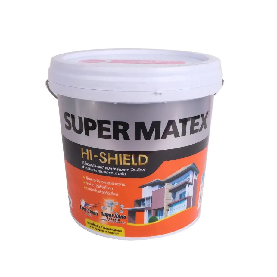 Clearance สีน้ำภายนอก กึ่งเงา SUPER MATEX เบส A (2.5กล.) TOA