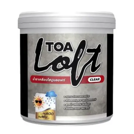 น้ำยาเคลือบ ลอฟท์ภายนอก รุ่น LOFT CLEAR EXT 3 กก. TOA