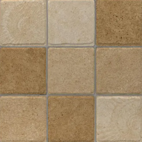 กระเบื้อง 12 x 12 นิ้ว สันกำแพง-น้ำตาล SOSUCO
