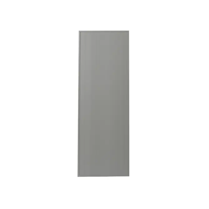 ประตู PVC ทึบ ไม่เจาะ 80 x180 x 1.5 ซม. สีเทา PRO