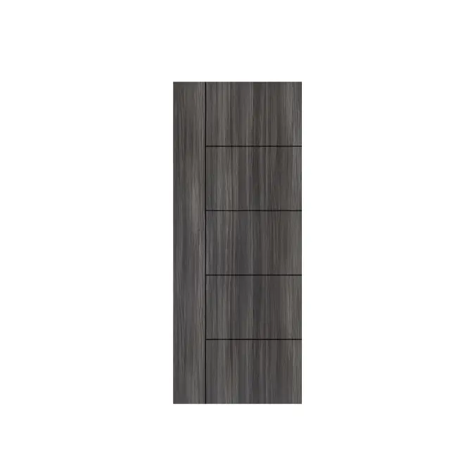 ประตู IDOOR S6 ลาย 06 80 x 200 ซม. IP6668 Cinereo Oak LEOWOOD