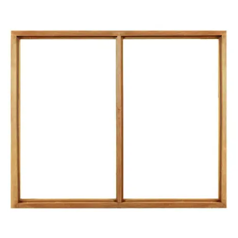 วงกบหน้าต่าง 2 ช่อง ไม่ประกอบ 50 x 100 ซม. WF14-3 WP
