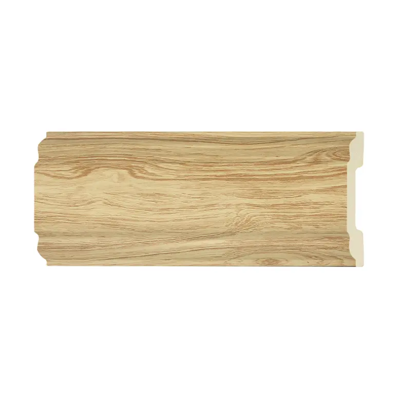 ไม้มอบ (บัวกลาง) 2.9 x 3 ม. (32/กล่อง) BG004-15 สีคาเนก้า YES-MOULDING