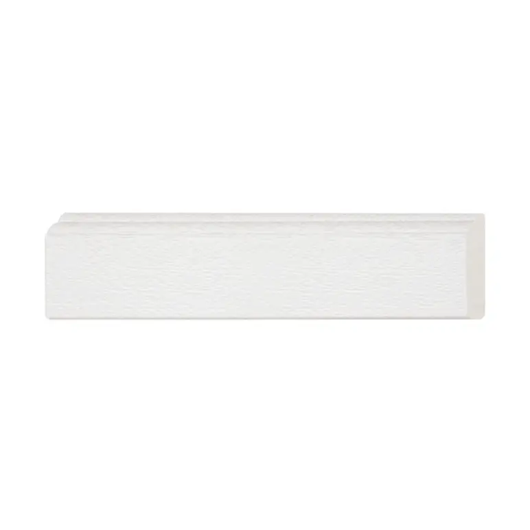 ไม้มอบ (บัวกลาง) 1.8 x 3 ม.(71/กล่อง) BG008-13 สีขาวมุก YES-MOULDING