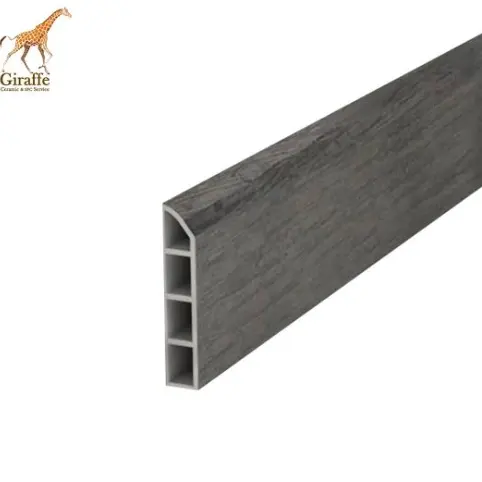 บัวเชิงผนัง PVC 15 x 100 x 3000 มม.(10/กล่อง) B415306-036 GIRAFFE