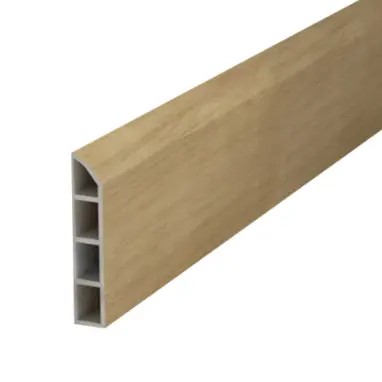 บัวเชิงผนัง PVC 15 x 100 x 3000 มม.(10/กล่อง) B415307-039 GIRAFFE