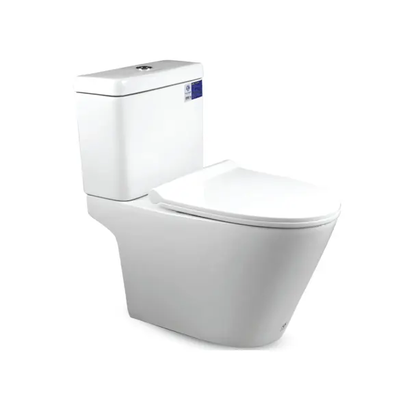 สุขภัณฑ์สองชิ้น กดบน FH-2572T BLUE DIAMOND