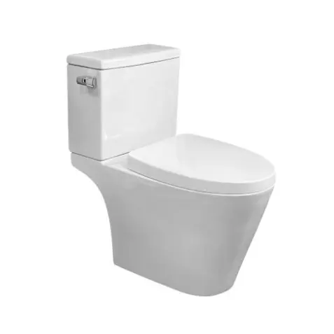 สุขภัณฑ์สองชิ้น 6 ลิตร LILAC BOWL+TANK S12108 สีขาว SOSUCO