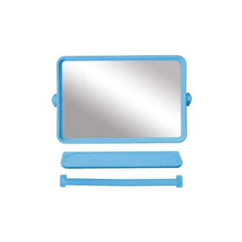 กระจกเหลี่ยม 3 ชิ้น SI4988 สีฟ้า SIMILAN