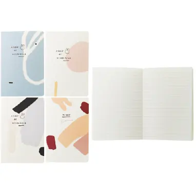 สมุดปกอ่อน miffy 36แผ่น 16K F16368 HANA