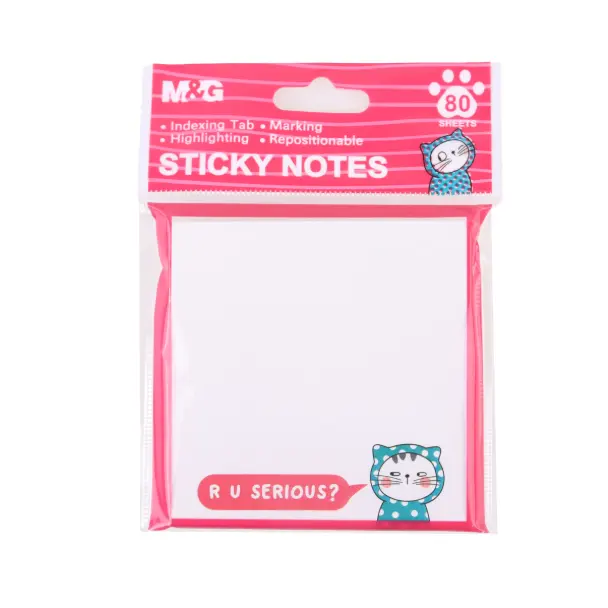 StickNote 1x20 นิ้ว 3x3 80แผ่น YS-80 AS33D10108 HANA