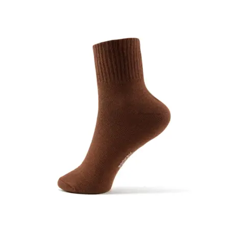 ถุงเท้าข้อสั้น (5-7) BN222 สีน้ำตาล Socksy