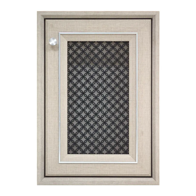 บานซิงค์เดี่ยว 45.5 x 65.5 x 10 ซม. CC4060-31 สีแฟบริคบราวน์ YES MOULDING