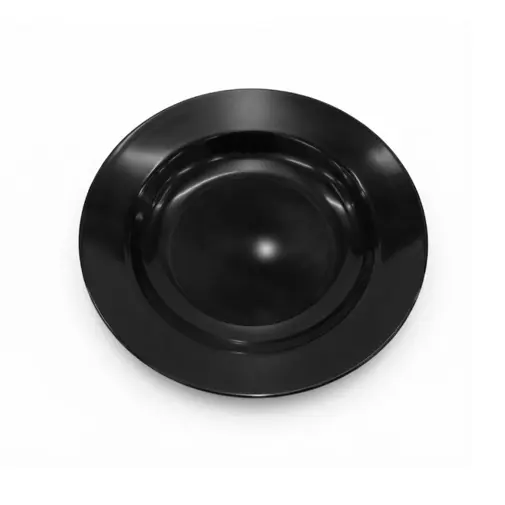 จานลึก 9 นิ้ว P6013-9 สีดำ Melamine