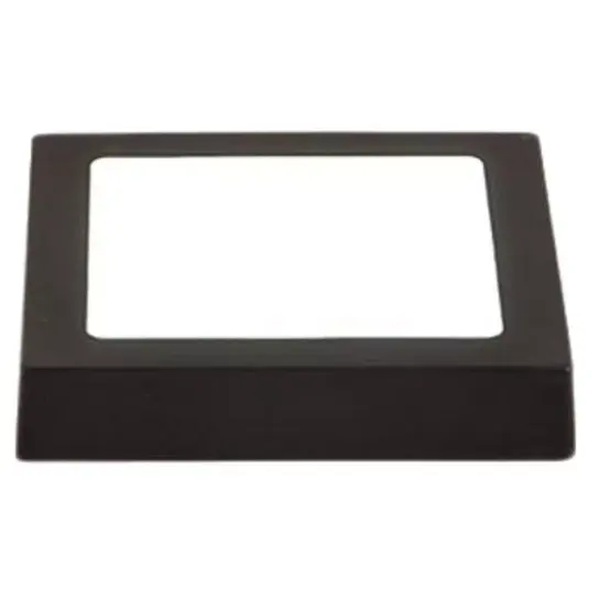 โคมพาแนลทรงเหลี่ยม แบบติดลอย 12W ขอบสีดำ เดย์ไลท์ VLIGHT