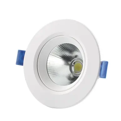 โคมดาวน์ไลท์ LED COB หน้ากลม เดย์ไลท์ EVE