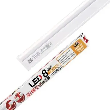 ชุดโคมไฟ LED T5 8W แสงนวล HI-TEK
