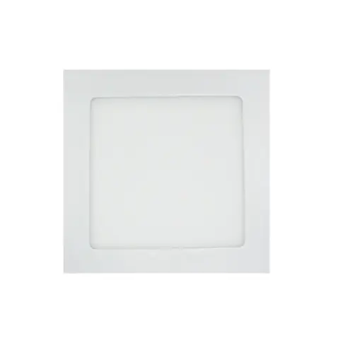 โคมติดลอยหน้าเหลี่ยม 6 นิ้ว 12W ขอบสีขาว วอร์มไวท์ IWACHI