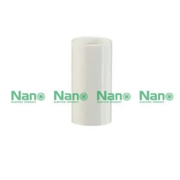ข้อต่อตรง 20มม. สีขาว NANO