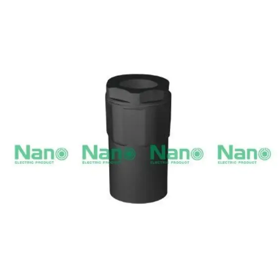 ข้อต่อกล่อง คอนเน็คเตอร์ (1/2 นิ้ว) NNCN18B สีดำ NANO