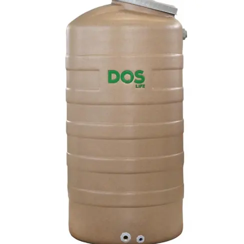 DOS ถังเก็บน้ำ ROCK COM-24/SR-700L+ลูกลอย 1 นิ้ว