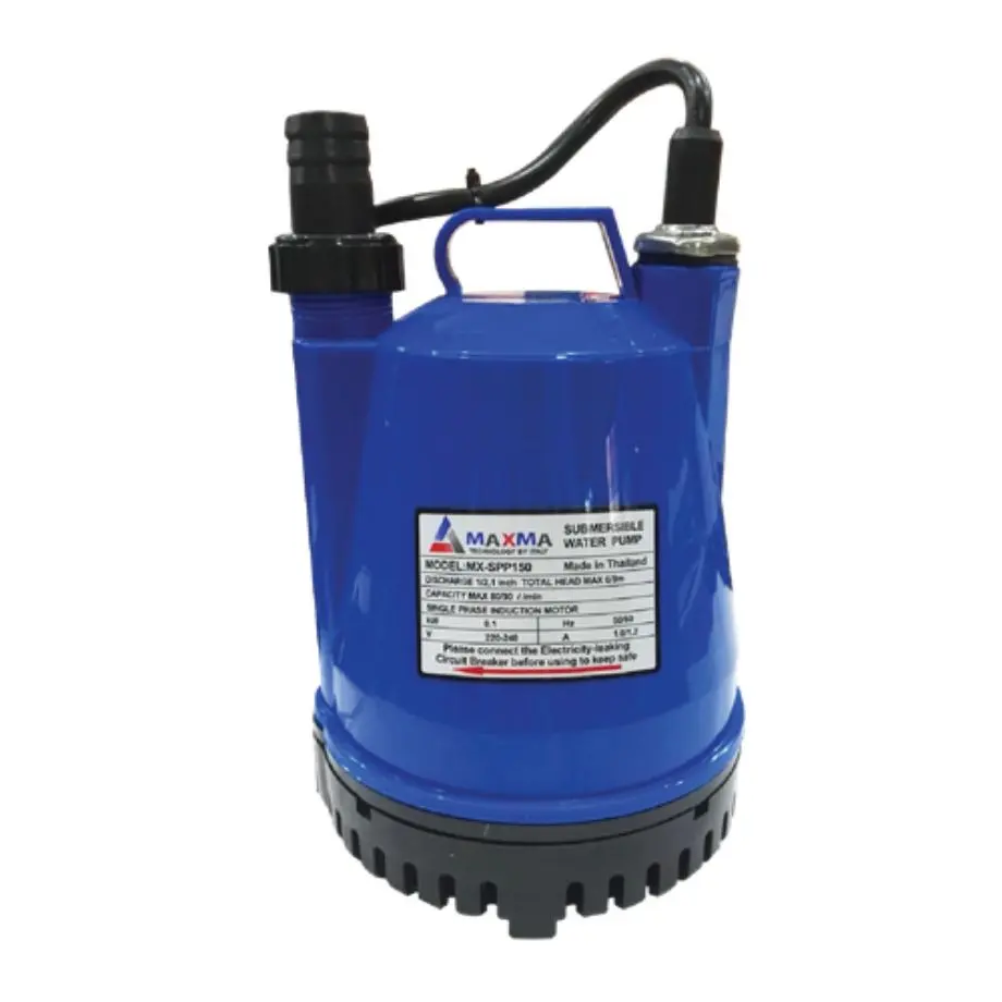 ปั๊มจุ่ม PVC ดูดน้ำสะอาด 1 นิ้ว MX-SPP150 MAXMA