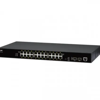LINK 24 PORT L2 MANAGED GIGABIT PoE SWITCH PSG5124A LINK